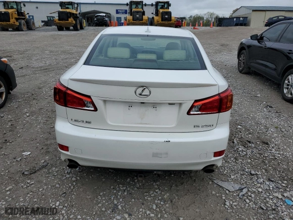 2010 Lexus IS 250 with VIN JTHBF5C26A5120499, listed as a Copart auction lot 50884065 with 192,881 mi miles and Clean Title. Bid and sale history available at carsss.com. Image 6.