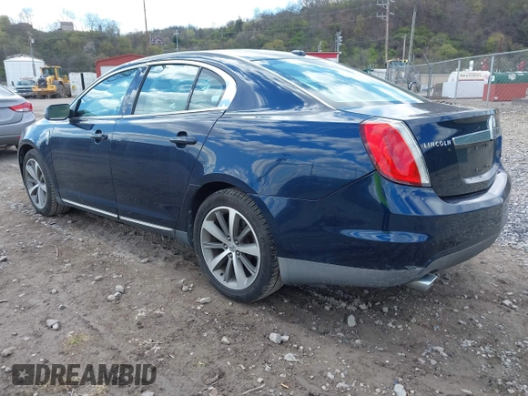 2009 Lincoln MKS with VIN 1LNHM94R79G608070, listed as a IAAI auction lot 42006126 with 149,300 mi miles. Bid and sale history available at carsss.com. Image 3.