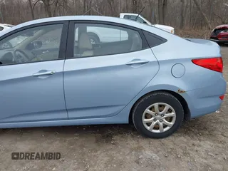 2012 Hyundai Accent GLS with VIN KMHCT4AE9CU158285, listed as a IAAI auction lot 42020423 with 98,904 mi miles. Bid and sale history available at carsss.com. Image 6.