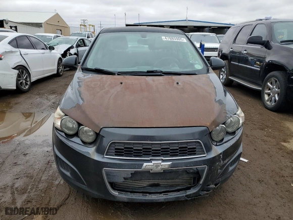 2015 Chevrolet Sonic LT with VIN 1G1JC5SB8F4181883, listed as a Copart auction lot 47885905 with 148,585 mi miles and Salvage Title. Bid and sale history available at carsss.com. Image 5.