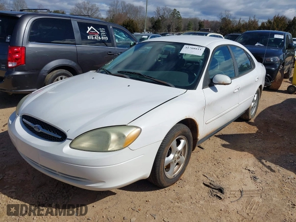 2003 Ford Taurus SE Standard with VIN 1FAFP53223A203718, listed as a IAAI auction lot 41708811 with 200,413 mi miles. Bid and sale history available at carsss.com. Image 2.