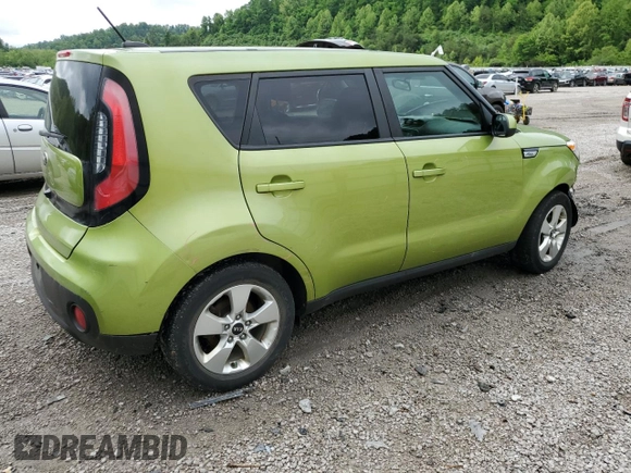 2018 Kia Soul with VIN KNDJN2A26J7901514, listed as a Copart auction lot 52569294 with 50,476 mi miles and Salvage Title. Bid and sale history available at DreamBid. Image 3.