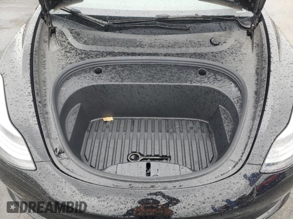 2023 Tesla Model 3 with VIN 5YJ3E1EA1PF677592, listed as a Copart auction lot 47621875 with 12,247 mi miles and Salvage Title. Bid and sale history available at DreamBid. Image 13.