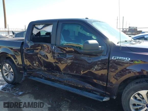 2018 Ford F-150 XL with VIN 1FTEW1CP5JKC93838, listed as a IAAI auction lot 42007069 with 92,117 mi miles and . Bid and sale history available at DreamBid. Image 6.