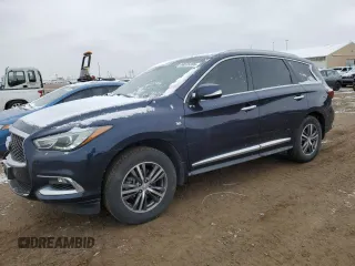 2018 Infiniti QX60 with VIN 5N1DL0MM7JC522674, listed as a Copart auction lot 44515265 with 65,582 mi miles and Salvage Title. Bid and sale history available at DreamBid. Image 1.