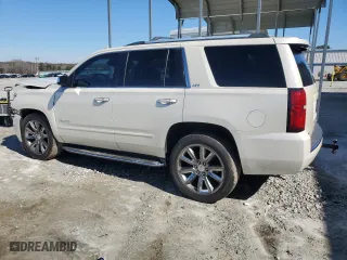 2015 Chevrolet Tahoe LTZ with VIN 1GNSCCKC5FR600193, listed as a Copart auction lot 44858305 with 136,259 mi miles and Salvage Title. Bid and sale history available at carsss.com. Image 2.