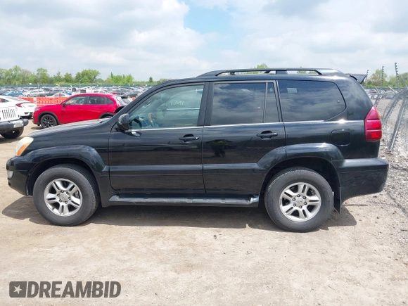 2003 Lexus GX 470 with VIN JTJBT20X230011298, listed as a IAAI auction lot 42251252 with 177,140 mi miles and . Bid and sale history available at DreamBid. Image 14.