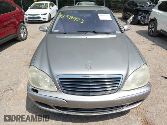 2004 Mercedes-Benz S 430 with VIN WDBNG83J74A411477, listed as a IAAI auction lot 42590423 with 151,794 mi miles and . Bid and sale history available at DreamBid. Image 6.