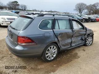2013 Volkswagen Jetta SportWagen S with VIN 3VWPP7AJXDM696232, listed as a Copart auction lot 48262495 with 129,801 mi miles and Salvage Title. Bid and sale history available at carsss.com. Image 3.
