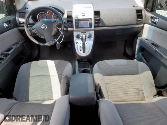 2012 Nissan Sentra S with VIN 3N1AB6AP5CL661675, listed as a Copart auction lot 58003275 with 132,980 mi miles and Salvage title. Bid and sale history available at DreamBid. Image 8.