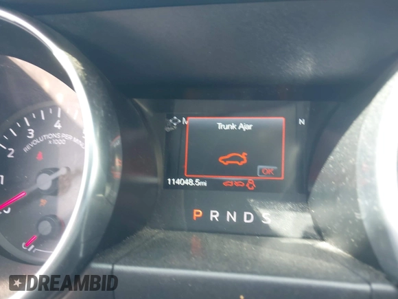 2019 Ford Mustang GT with VIN 1FA6P8CFXK5151458, listed as a IAAI auction lot 42516539 with 114,048 mi miles and . Bid and sale history available at DreamBid. Image 7.