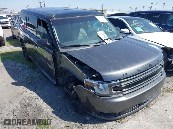 2019 Ford Flex SEL with VIN 2FMGK5C89KBA39030, listed as a IAAI auction lot 41677090 with 55,505 mi miles. Bid and sale history available at carsss.com. Image 1.
