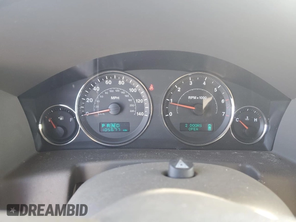 2007 Jeep Commander Limited с VIN 1J8HG58P37C563073, выставлен на аукционе Copart как лот 44947195 с пробегом 105 677 миль миль и Списание • Salvage title. История ставок и продаж доступна на DreamBid. Изображение 9.