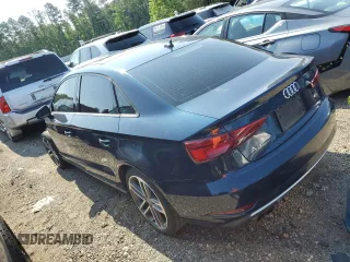 2018 Audi A3 Sedan Premium with VIN WAUAUGFF9J1039255, listed as a Copart auction lot 60853674 with 112,943 mi miles and Salvage Title. Bid and sale history available at carsss.com. Image 2.