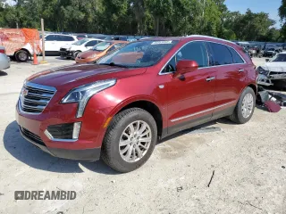 2017 Cadillac XT5 Luxury FWD with VIN 1GYKNBRS8HZ175298, listed as a Copart auction lot 60963055 with 95,503 mi miles and Salvage title. Bid and sale history available at DreamBid. Image 1.