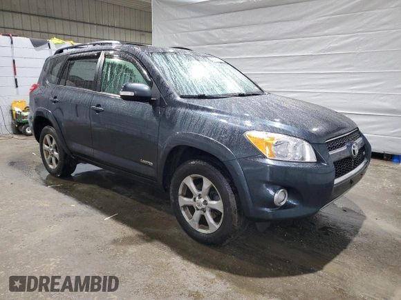 2011 Toyota RAV4 Ltd with VIN 2T3DK4DV0BW055524, listed as a Copart auction lot 47546935 with 165,175 mi miles and Salvage Title. Bid and sale history available at carsss.com. Image 4.