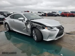 2015 Lexus RC 350 with VIN JTHHE5BC5F5002359, listed as a Copart auction lot 51528635 with 104,529 mi miles and Salvage Title. Bid and sale history available at carsss.com. Image 4.