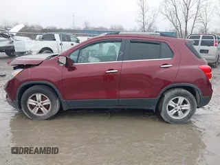 2017 Chevrolet Trax LT with VIN 3GNCJLSB8HL233107, listed as a IAAI auction lot 41178627 with 80,999 mi miles and . Bid and sale history available at carsss.com. Image 14.