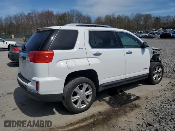 2017 GMC Terrain SLT z VIN 2GKFLUEK8H6304347, wystawiony jako Copart lot #53824545 z przebiegiem 76 202 mil mil oraz Szkoda całkowita • Salvage title. Historia ofert i sprzedaży dostępna na DreamBid. Obrazek 3.