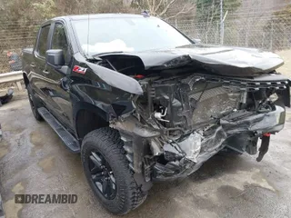 2020 Chevrolet Silverado 1500 Custom Trail Boss with VIN 1GCPYCEF0LZ358642, listed as a IAAI auction lot 41686287 with 64,740 mi miles and . Bid and sale history available at DreamBid. Image 1.