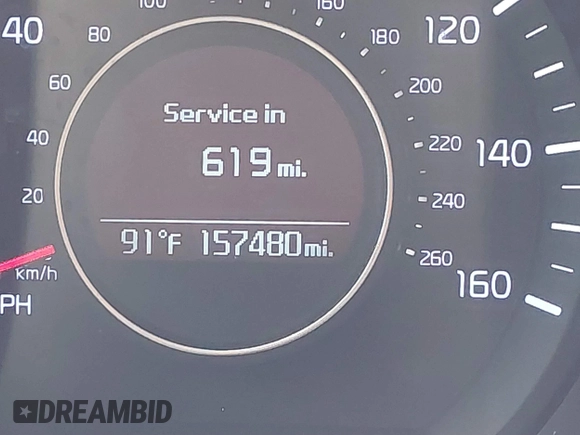 2015 Kia Optima EX with VIN 5XXGN4A70FG416088, listed as a IAAI auction lot 41891432 with 157,480 mi miles. Bid and sale history available at carsss.com. Image 16.