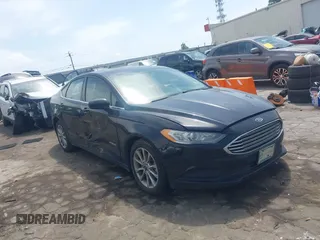 2017 Ford Fusion Hybrid SE with VIN 3FA6P0LU4HR358501, listed as a IAAI auction lot 42287032 with 165,456 mi miles and . Bid and sale history available at DreamBid. Image 1.