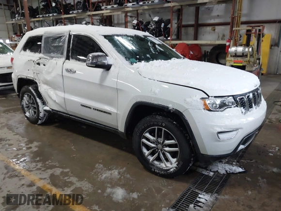 2017 Jeep Grand Cherokee Limited with VIN 1C4RJFBG3HC760581, listed as a IAAI auction lot 41070420 with 103,385 mi miles. Bid and sale history available at carsss.com. Image 1.