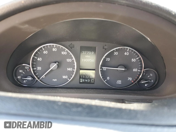 2007 Mercedes-Benz C 230 Sport z VIN WDBRF52H17F893114, wystawiony jako Copart lot #61109905 z przebiegiem 190 956 mil mil oraz Szkoda całkowita • Salvage title. Historia ofert i sprzedaży dostępna na DreamBid. Obrazek 9.