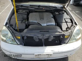 2001 Lexus LS 430 z VIN JTHBN30F210029340, wystawiony jako Copart lot #54626625 z przebiegiem 265 641 mil mil oraz Czysty tytuł • Clean title. Historia ofert i sprzedaży dostępna na DreamBid. Obrazek 11.