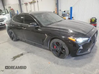 2020 Genesis G70 3.3T with VIN KMTG34LE7LU050879, listed as a Copart auction lot 88770425 with 146,547 mi miles and Salvage Title. Bid and sale history available at DreamBid. Image 4.