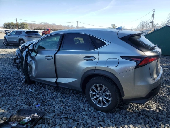 2021 Lexus NX with VIN JTJDARDZ2M2243568, listed as a Copart auction lot 49574715 with 33,065 mi miles and Salvage Title. Bid and sale history available at carsss.com. Image 2.