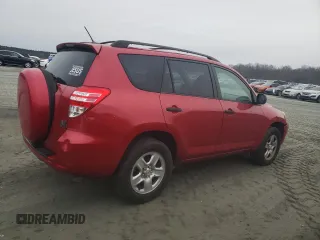2010 Toyota RAV4 with VIN JTMZF4DV9A5023736, listed as a Copart auction lot 44595515 with 136,810 mi miles and Salvage Title. Bid and sale history available at carsss.com. Image 3.