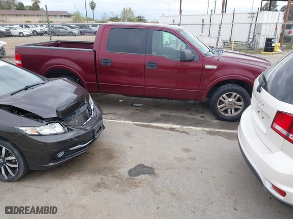 2005 Ford F-150 XLT with VIN 1FTPW12505FA86524, listed as a IAAI auction lot 41782919 with 80,549 mi miles. Bid and sale history available at carsss.com. Image 13.