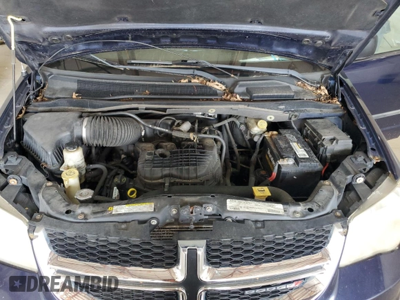 2012 Dodge Grand Caravan SE with VIN 2C4RDGBG9CR320054, listed as a Copart auction lot 55633875 with 180,086 mi miles and Clean Title. Bid and sale history available at DreamBid. Image 12.