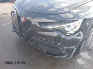 2020 Alfa Romeo Stelvio Ti z VIN ZASPAKBN7L7C92393, wystawiony jako IAAI lot #41824452 z przebiegiem 53 616 mil mil oraz . Historia ofert i sprzedaży dostępna na DreamBid. Obrazek 6.