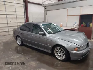 2003 BMW 5 Series 530iA with VIN WBADT63433CK45644, listed as a IAAI auction lot 41850399 with 178,600 mi miles. Bid and sale history available at carsss.com. Image 1.