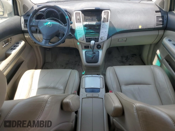 2006 Lexus RX 400h with VIN JTJHW31U660033319, listed as a Copart auction lot 62395705 with 246,546 mi miles and Clean title. Bid and sale history available at DreamBid. Image 8.
