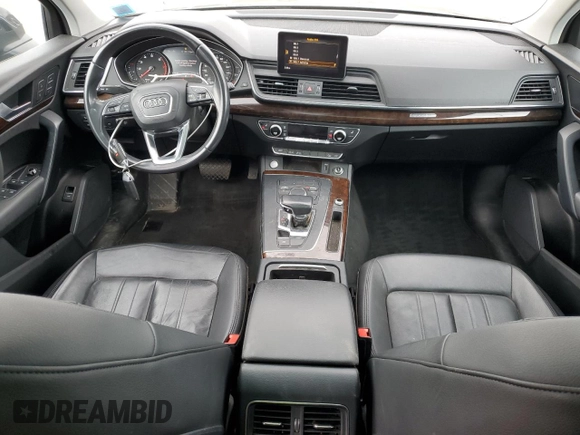 2019 Audi Q5 Premium with VIN WA1ANAFY2K2042258, listed as a Copart auction lot 50527895 with 62,946 mi miles and Salvage Title. Bid and sale history available at carsss.com. Image 8.