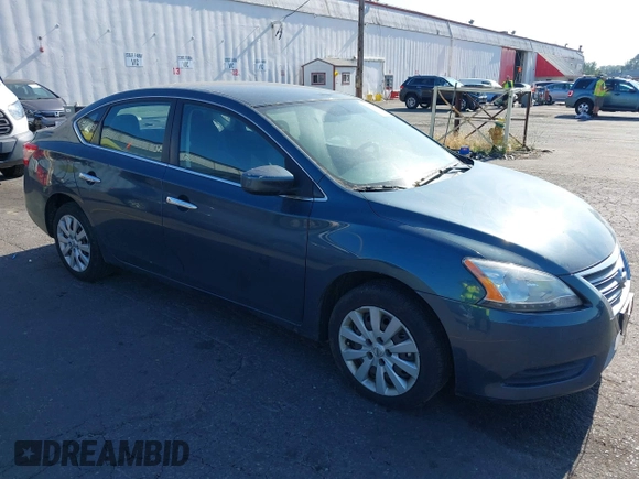 2014 Nissan Sentra SV with VIN 3N1AB7AP5EY214078, listed as a IAAI auction lot 42784310 with 97,010 mi miles and . Bid and sale history available at DreamBid. Image 1.