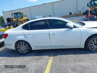 2015 Kia Cadenza Premium with VIN KNALN4D7XF5196941, listed as a IAAI auction lot 42052846 with 118,838 mi miles. Bid and sale history available at carsss.com. Image 12.