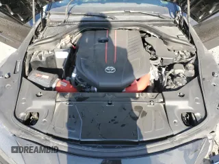 2020 Toyota GR Supra 3.0 with VIN WZ1DB4C03LW031258, listed as a Copart auction lot 63654244 with 0 mi miles and Salvage Title. Bid and sale history available at carsss.com. Image 12.