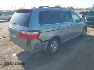 2007 Honda Odyssey EX-L with VIN 5FNRL38787B017464, listed as a IAAI auction lot 42031537 with 254,908 mi miles. Bid and sale history available at carsss.com. Image 4.