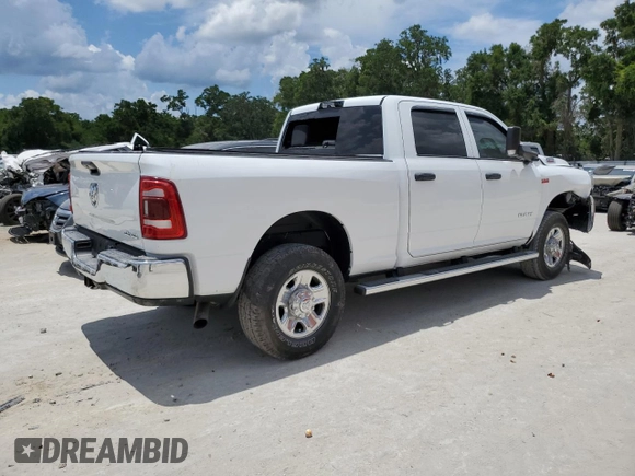 2021 Ram 2500 Tradesman with VIN 3C6UR5CJ4MG535303, listed as a Copart auction lot 58391745 with 38,282 mi miles and Salvage title. Bid and sale history available at DreamBid. Image 3.