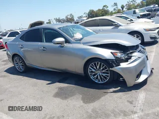 2015 Lexus IS 250 with VIN JTHBF1D27F5057749, listed as a IAAI auction lot 42304507 with 218,452 mi miles and . Bid and sale history available at DreamBid. Image 13.