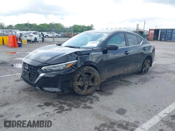 2024 Nissan Sentra SV with VIN 3N1AB8CV7RY284849, listed as a IAAI auction lot 42109824 with 23,426 mi miles and . Bid and sale history available at DreamBid. Image 17.