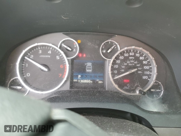 2015 Toyota Tundra 4WD Truck SR5 with VIN 5TFDY5F16FX419168, listed as a Copart auction lot 48117925 with 136,860 mi miles and Salvage Title. Bid and sale history available at carsss.com. Image 9.