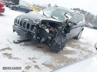 2015 Jeep Cherokee Limited with VIN 1C4PJMDBXFW752213, listed as a IAAI auction lot 41602770 with NaN miles. Bid and sale history available at carsss.com. Image 16.