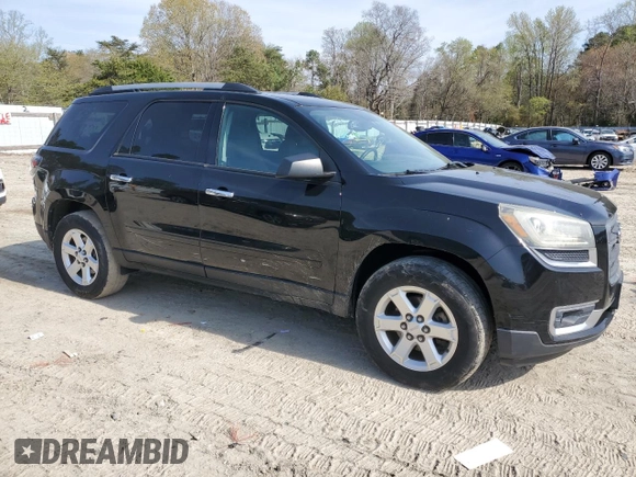 2016 GMC Acadia SLE with VIN 1GKKVPKD0GJ257459, listed as a Copart auction lot 52382485 with 115,997 mi miles and Salvage Title. Bid and sale history available at carsss.com. Image 4.