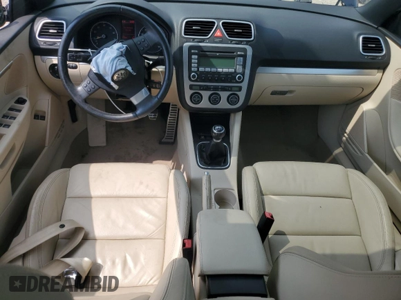 2007 Volkswagen Eos with VIN WVWCA71F07V037925, listed as a Copart auction lot 66184154 with Not Provided miles and Clean Title. Bid and sale history available at DreamBid. Image 8.