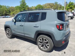 2018 Jeep Renegade Latitude z VIN ZACCJBBB7JPG88689, wystawiony jako Copart lot #54496055 z przebiegiem 46 702 mil mil oraz Szkoda całkowita • Salvage title. Historia ofert i sprzedaży dostępna na DreamBid. Obrazek 2.